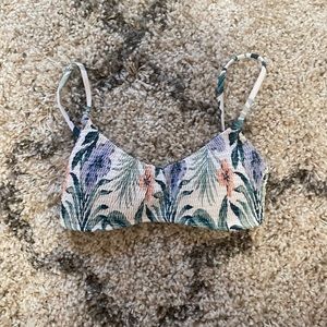 Hollister Smocked Bikini Top